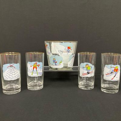 Ashby Ice Bucket And Glasses