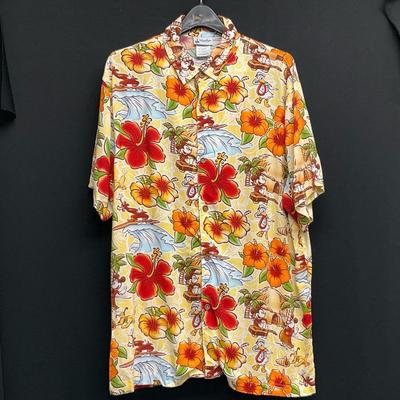 Disney Mickey Mouse Men’s Hawaiian Shirt