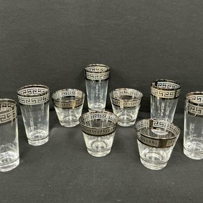 Vintage Dorothy Thorpe Style Silver Rim Glasses 