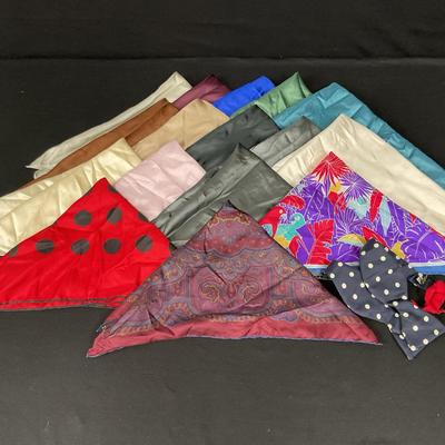 Neiman Marcus Silk Pocket Squares And More
