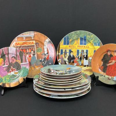 Guy Buffet Plate Collection