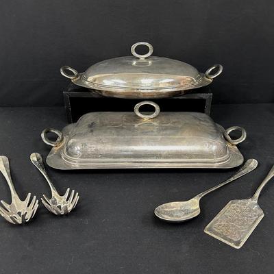 Silver Plated Serving Pieces