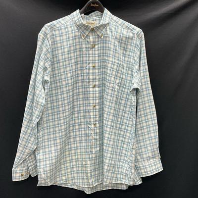 L.L. Bean Lightweight Plaid Shirt