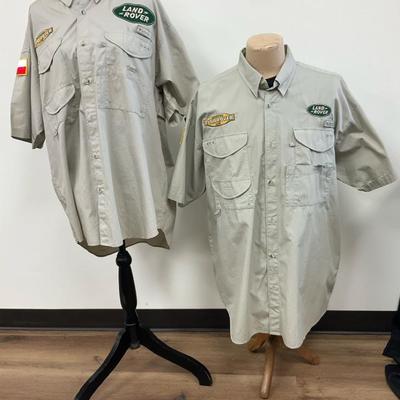 Columbia Camel Trophy Land Rover Shirts