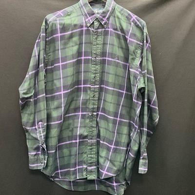 Ralph Lauren “Blake” Green Plaid Shirt