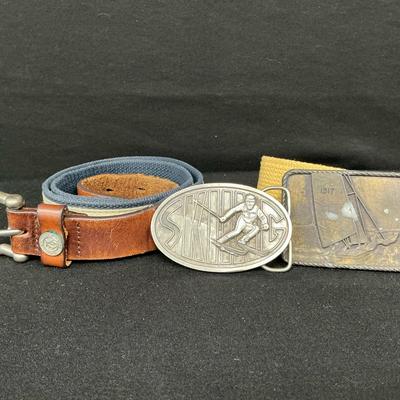 Sporting Belts And Buckle