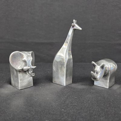 Dansk Japan Silverplate Animals