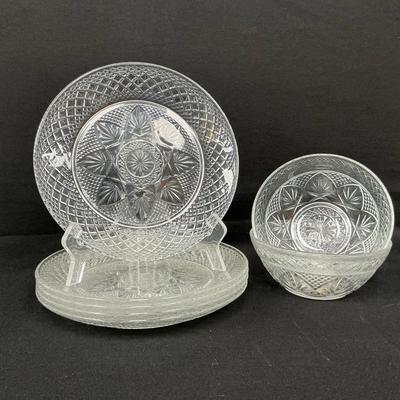 Cristal D Arques Soup And Salad Plates