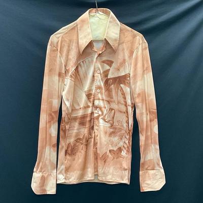 Vintage Nik Nik Men’s Polyester Shirt #1