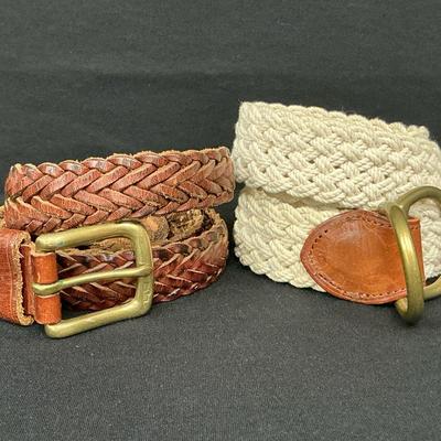 Woven Belt Pair