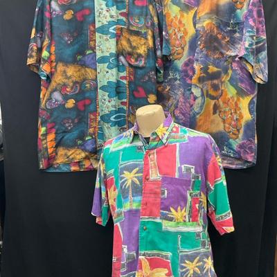 Carnival Silk And Cotton Shirts- Size M