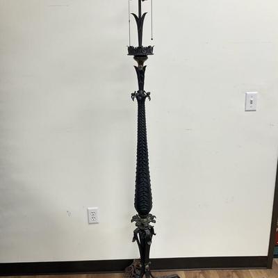 Metal Floor Lamp Base