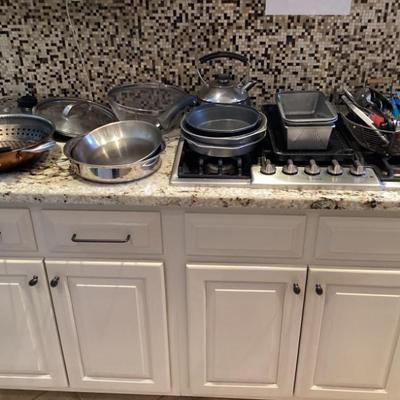 Sale Photo Thumbnail #97: More pots and pans