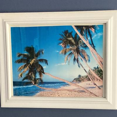 Sale Photo Thumbnail #75: Wall art tropical vacation beah ocean scene