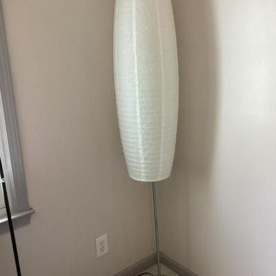 Sale Photo Thumbnail #80: White tube shapped floor lamp