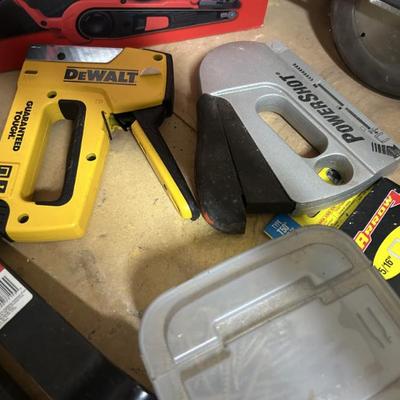 Sale Photo Thumbnail #45: Dewalt and powershot staple guns