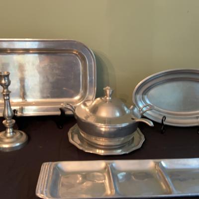 Pewter Serving Items