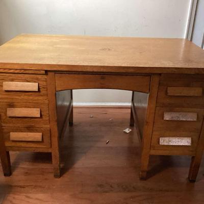 Heavy Wood Desk