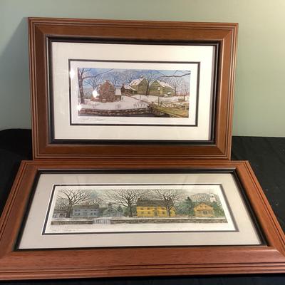 Pair of John Stevens Prints