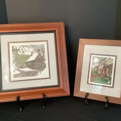 Pair of John Stevens Prints