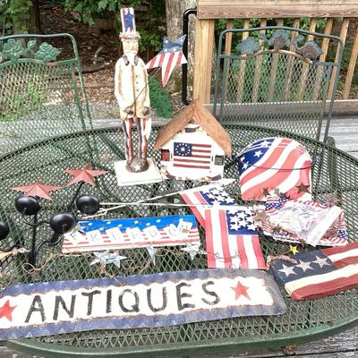 Rustic Patriotic Decor