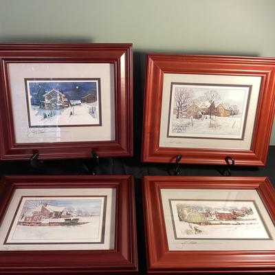 Collection Of John Stevens Prints (4)