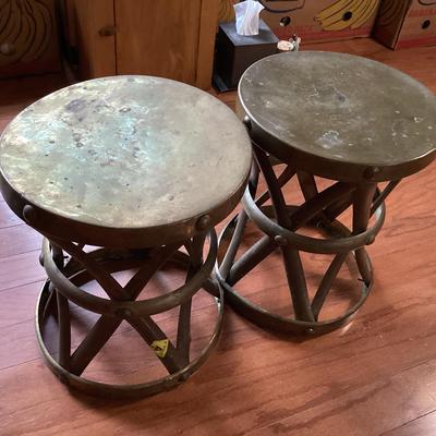 Vintage Brass Tables