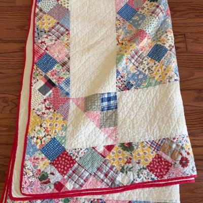 Colorful Patchwork Quilt