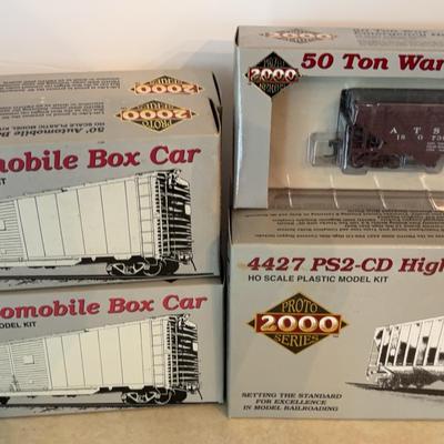 Proto 2000 Series HO Scale Box Cars & More