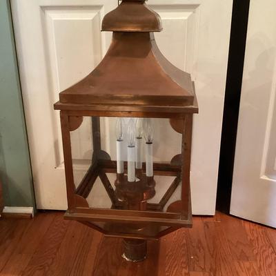 Copper Outdoor Light