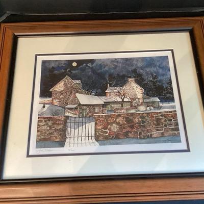 Winter Scene By John Stevens