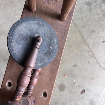 Antique spinners wheel