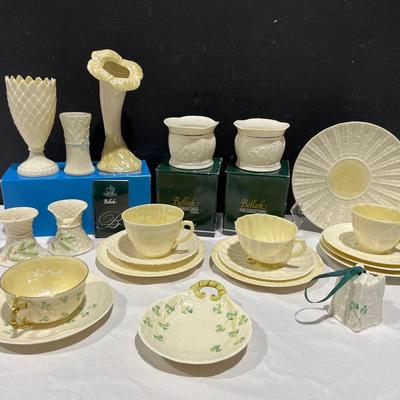 Belleek Parian Handcrafted In Ireland Porcelain China Collection