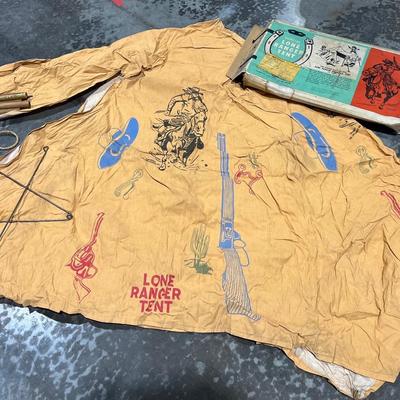 1966 Official Lone Ranger Umbrella Tent
