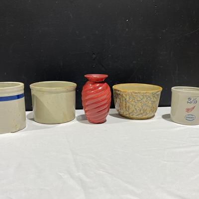 Red Wing Stoneware Spongeware Crockery Pottery + More
