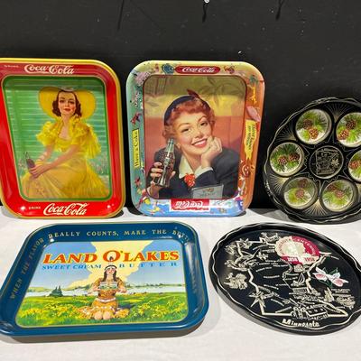 Coca-Cola, Land O’Lakes, And Minnesota Trays