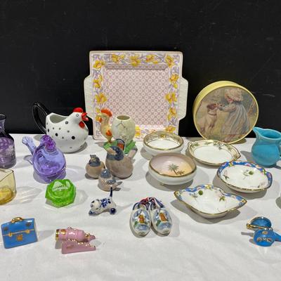 Collectibles from Sweden, Denmark, Limoges France, Nippon, Brownfield & Son + More