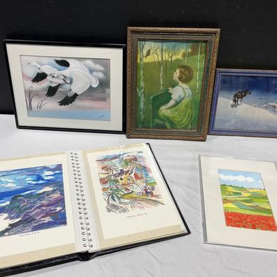Mystery Lot Of Art Work