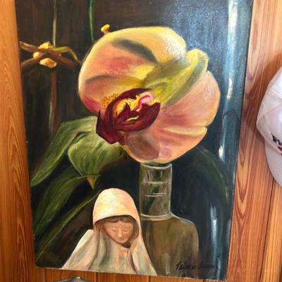 Original oil on canvas. 