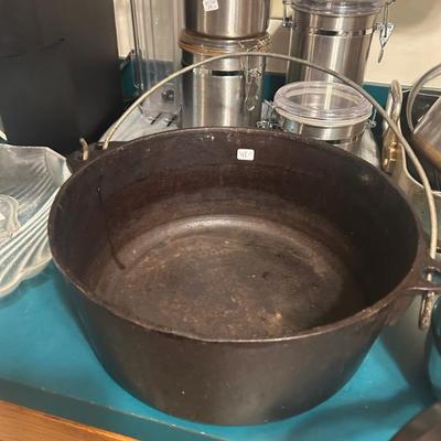 Cast iron. 