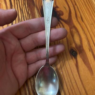 Single Gorham Sterling silver spoon. 