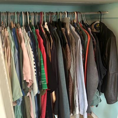 Great Ralph Lauren, Columbia, Lacoste, Lands End, And LL Bean shirts. Other brands available too. 