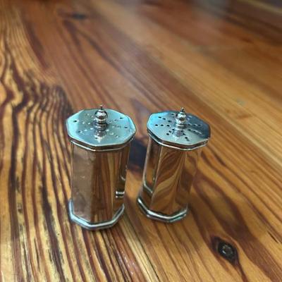 Tiffany and Co. sterling silver English S&P shakers 
