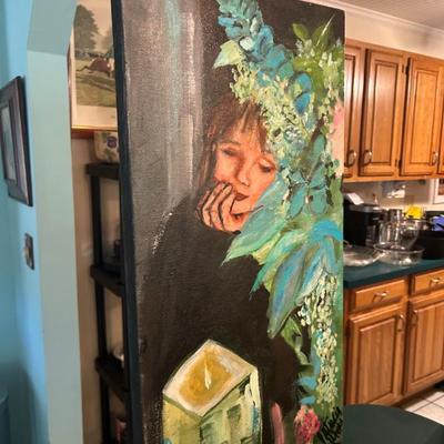 Original oil on canvas. 