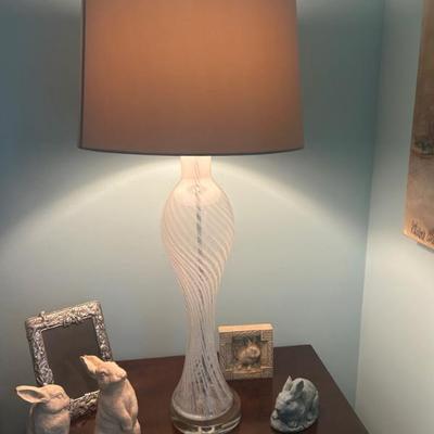 Pair of these lamps available. 