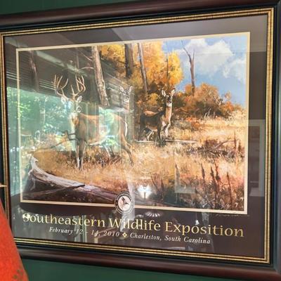 Signed Southeastern Wildlife Expo print. 2010. 