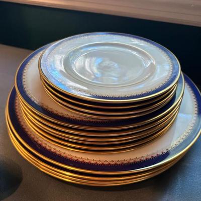 Lenox Jefferson pattern plates. 4 bread and butter, 6 salad plates, and 4 dinner plates. 