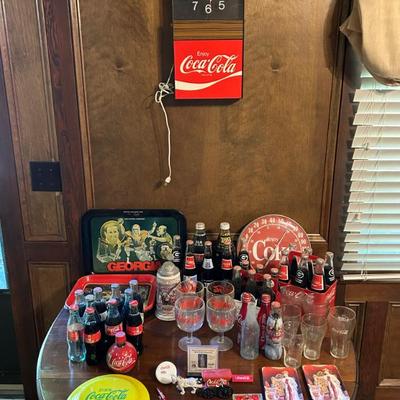 Huge Collection of Vintage Coca-Cola Advertising and Product Packaging