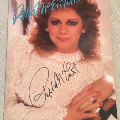Reba McEntire Autograph 