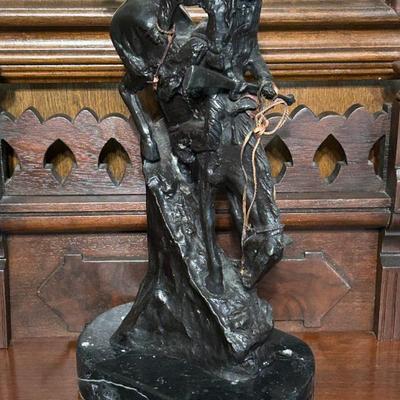 "The Mountain Man" by Frederic Remington Bronze Statue